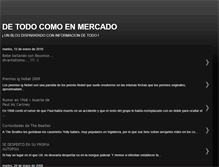 Tablet Screenshot of detodocomoenmercado.blogspot.com