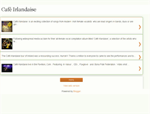 Tablet Screenshot of cafeirlandaise.blogspot.com