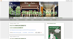 Desktop Screenshot of chsbulldognews.blogspot.com