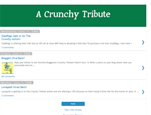 Tablet Screenshot of acrunchytribute.blogspot.com