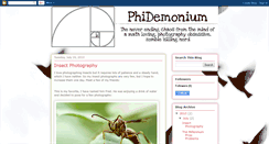 Desktop Screenshot of phidemonium.blogspot.com