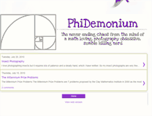 Tablet Screenshot of phidemonium.blogspot.com