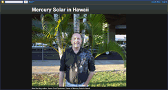 Desktop Screenshot of mercurysolarinhawaii.blogspot.com