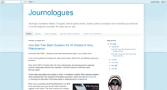 Desktop Screenshot of journologues.blogspot.com