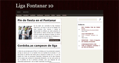 Desktop Screenshot of ligafontanar10.blogspot.com