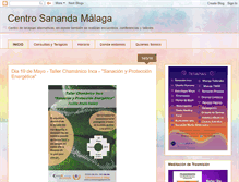 Tablet Screenshot of centrosanandamalaga.blogspot.com