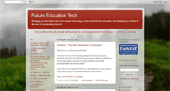 Desktop Screenshot of futureeducationtech.blogspot.com