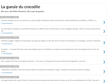 Tablet Screenshot of lagueuleducrocodile.blogspot.com