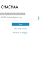 Mobile Screenshot of chacha-shop.blogspot.com