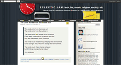 Desktop Screenshot of eclecticjam.blogspot.com