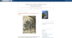 Desktop Screenshot of escoladeclown.blogspot.com