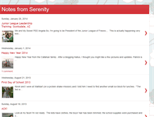 Tablet Screenshot of ourserenity.blogspot.com