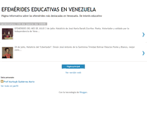 Tablet Screenshot of efemerideseducativas.blogspot.com