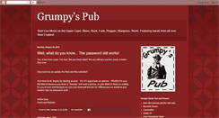 Desktop Screenshot of grumpyspub.blogspot.com
