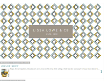 Tablet Screenshot of lissalowe.blogspot.com