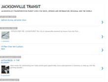 Tablet Screenshot of jacksonvilletransit.blogspot.com