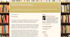 Desktop Screenshot of elcaconservative.blogspot.com