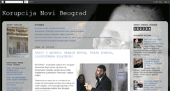 Desktop Screenshot of novibeogradafera.blogspot.com