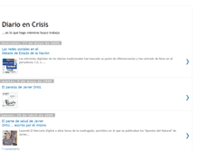 Tablet Screenshot of diarioencrisis.blogspot.com