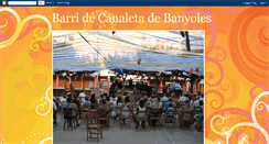 Desktop Screenshot of barri-canaleta-banyoles.blogspot.com