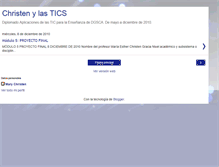 Tablet Screenshot of christentics.blogspot.com