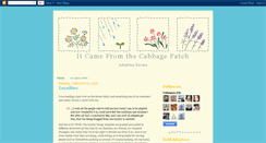 Desktop Screenshot of cabbagepatch-lillie.blogspot.com