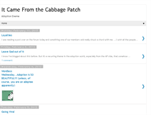 Tablet Screenshot of cabbagepatch-lillie.blogspot.com