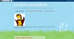 Desktop Screenshot of cuartadiversion.blogspot.com