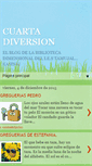Mobile Screenshot of cuartadiversion.blogspot.com
