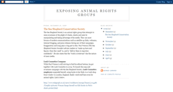 Desktop Screenshot of exposinganimalrightsgroups.blogspot.com