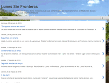 Tablet Screenshot of lunessinfronteras.blogspot.com