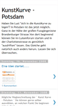 Mobile Screenshot of kunstkurve-potsdam.blogspot.com