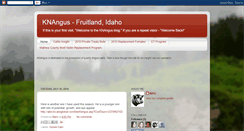 Desktop Screenshot of knangus.blogspot.com