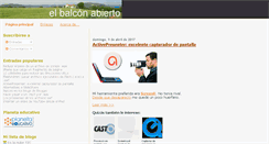 Desktop Screenshot of angelpuente.blogspot.com