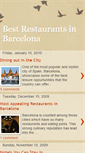 Mobile Screenshot of barcelonarestaurant.blogspot.com