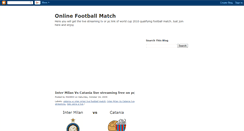 Desktop Screenshot of football-world-cup-qualifying-soccer.blogspot.com