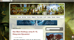 Desktop Screenshot of fantasy-bestiarium.blogspot.com