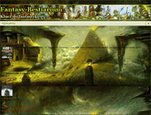 Tablet Screenshot of fantasy-bestiarium.blogspot.com