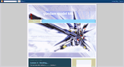 Desktop Screenshot of gundamkits.blogspot.com