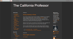 Desktop Screenshot of californiaprof.blogspot.com