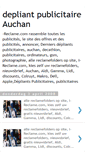 Mobile Screenshot of depliant-publicitaire-auchan.blogspot.com