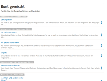 Tablet Screenshot of buntgemischt-nordberg.blogspot.com