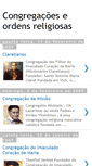 Mobile Screenshot of congregacoeseordensreligiosas.blogspot.com