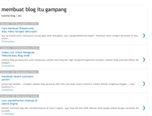 Tablet Screenshot of membuatbloggampang.blogspot.com