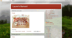 Desktop Screenshot of laurensbarnard.blogspot.com