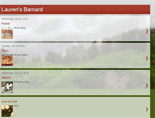 Tablet Screenshot of laurensbarnard.blogspot.com