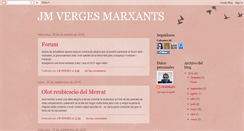 Desktop Screenshot of jmvergesmarxants.blogspot.com