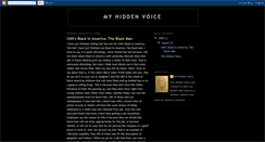 Desktop Screenshot of myhiddenvoice.blogspot.com