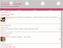 Tablet Screenshot of livinglifeunsimply.blogspot.com