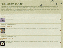 Tablet Screenshot of ferretsonboard.blogspot.com